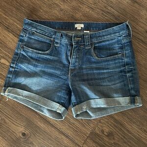 JCREW Jean shorts, size 4. Like New.